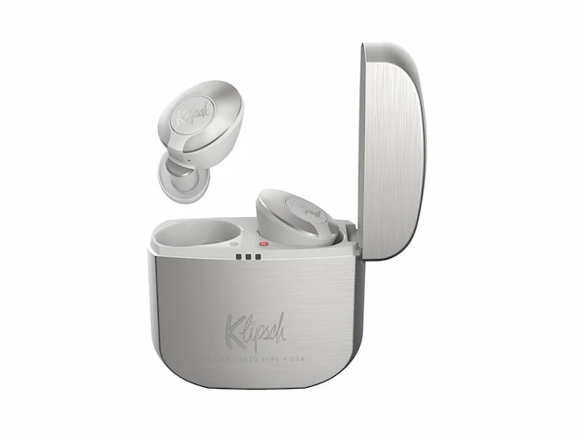 Klipsch t5 ii true wireless in-ear oordopjes zilver - afbeelding 1 van  2