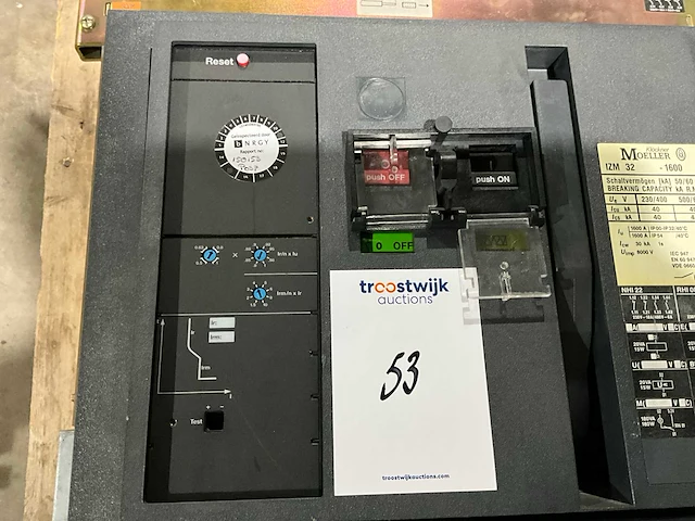 Klöckner moeller izm 32-1600 circuit breaker - afbeelding 4 van  5