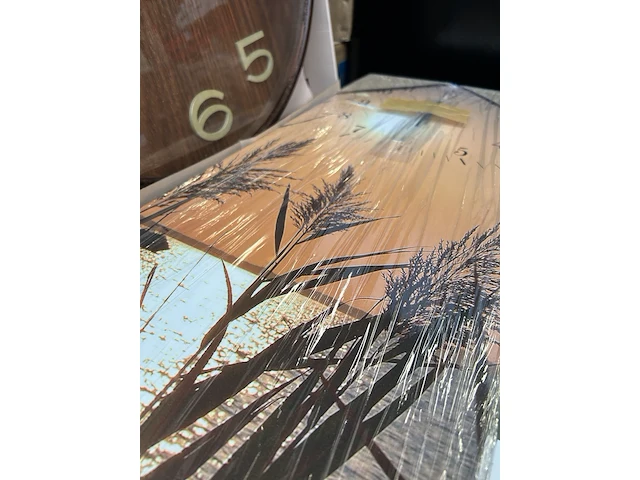 Klok, 1x schilderij - afbeelding 5 van  6