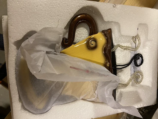 Klok koffiemok met slinger - afbeelding 8 van  9