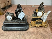 Klok, vintage (2x) - afbeelding 1 van  5