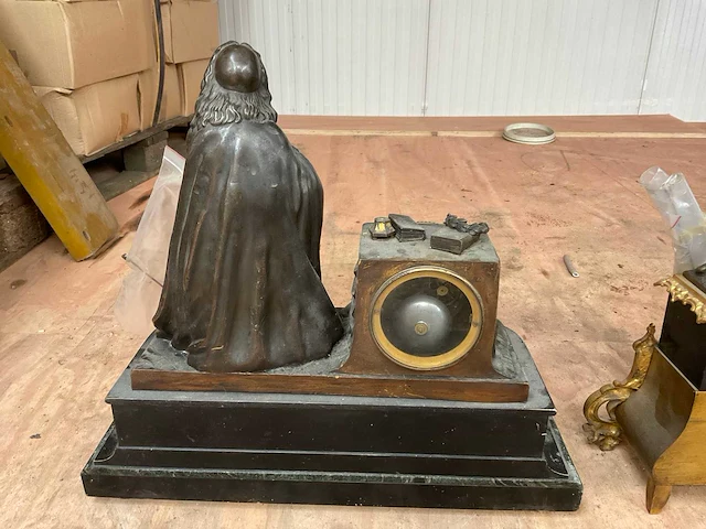 Klok, vintage (2x) - afbeelding 4 van  5