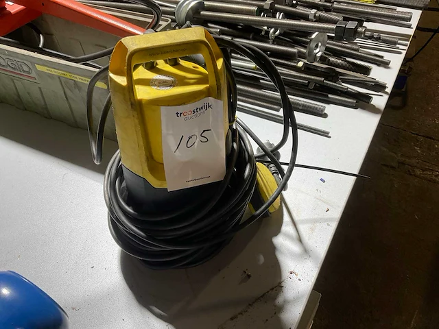 Klokpomp vuilwaterpomp - afbeelding 1 van  2
