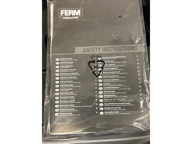 Klopboor ferm, hdm1040p - afbeelding 3 van  6
