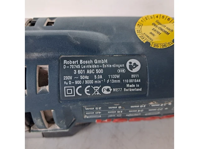 Klopboormachine - 3kg - 230v, bosch, gsb 21-2 re, 2011 - afbeelding 5 van  6