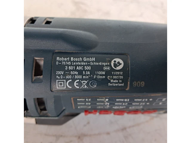 Klopboormachine - 3kg - 230v, bosch, gsb 21-2 re, 2012 - afbeelding 6 van  7