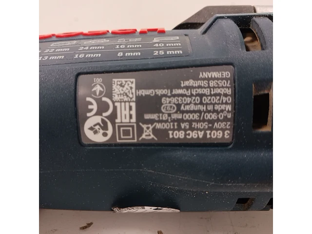 Klopboormachine - 3kg - 230v bosch, gsb 24-2 re, bouwjaar 2019 - afbeelding 7 van  8