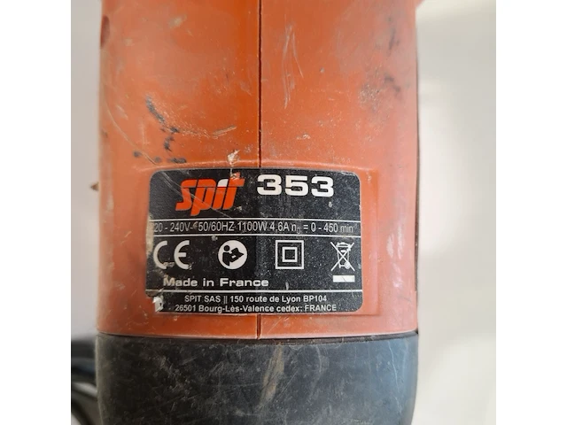 Klopboormachine, spit, 353 - afbeelding 4 van  7