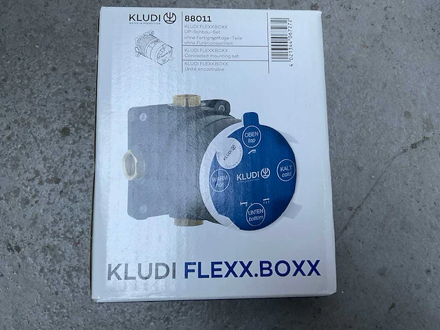 Kludi inbouw flexx.boxx 88011 - afbeelding 2 van  3