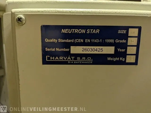 Kluis met afstort gedeelte neutron star - afbeelding 6 van  6