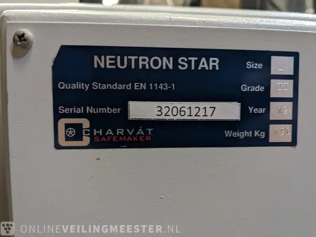 Kluis met afstort gedeelte neutron star - afbeelding 4 van  7