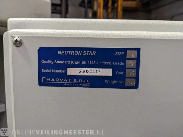 Kluis met afstort gedeelte neutron star - afbeelding 4 van  7