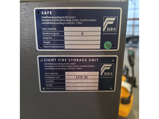 Kluis, salvus, milano 9, 2023 - afbeelding 9 van  10