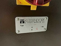 Klussendorf 637 standstempelmachine - afbeelding 9 van  9