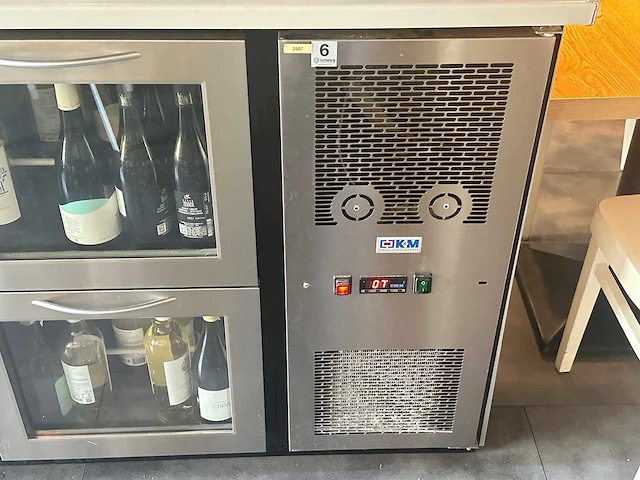 K&m - mobiele flessenkoeling met opstand - afbeelding 6 van  11