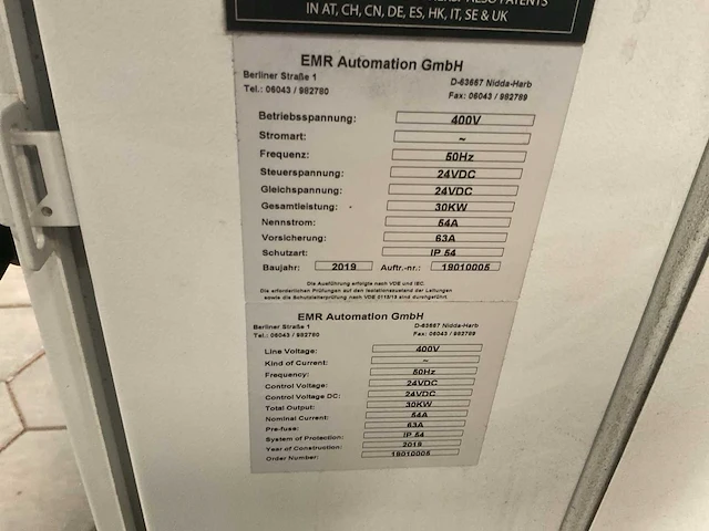 Kmt neoline40iv3 waterstraalsnijmachine - afbeelding 8 van  16