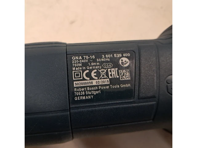 Knabbelschaar 230v, bosch, gna 75-16, 2019 - afbeelding 5 van  5