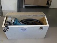 Knabbelschaar makita jn1601 in houten kist. - afbeelding 1 van  2