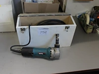 Knabbelschaar makita jn1601 in houten kist. - afbeelding 2 van  2