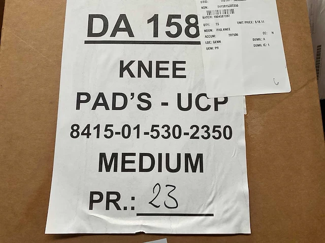 Knee pad set (23x) - afbeelding 4 van  4