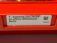 Knel koppelingen 28x3/4" - partij - afbeelding 4 van  4