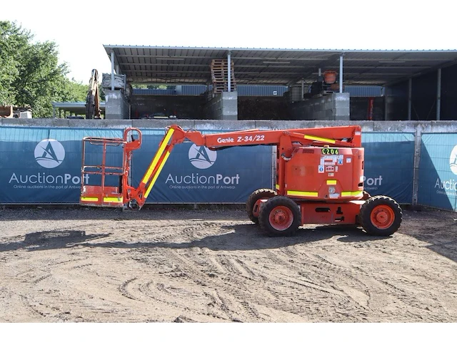 Knikarmhoogwerker genie z-34/22 diesel 12.52m 2006 - afbeelding 1 van  1