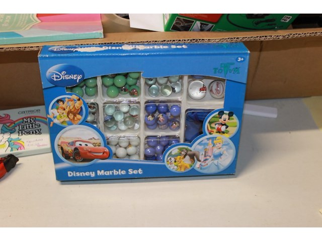 Knikkerset disney 1x doos vervaagd 1x in krat c - afbeelding 1 van  3