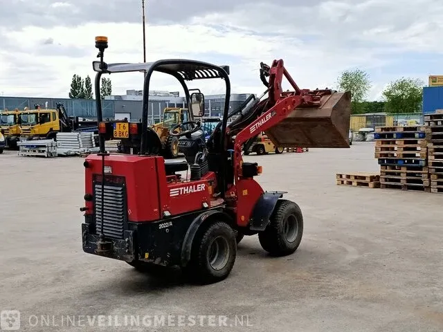 Kniklader - shovel - wiellader thaler, 2022/a, bouwjaar 2010 | 2463h | t-68-bkg - afbeelding 3 van  31