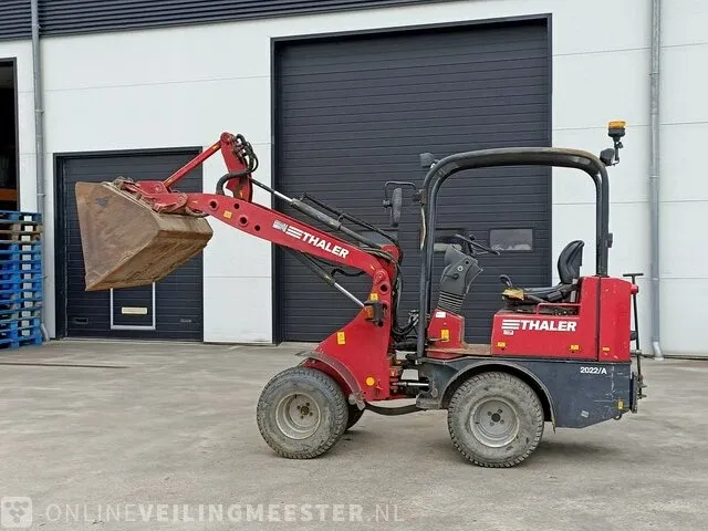 Kniklader - shovel - wiellader thaler, 2022/a, bouwjaar 2010 | 2463h | t-68-bkg - afbeelding 26 van  31