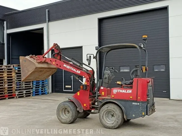 Kniklader - shovel - wiellader thaler, 2022/a, bouwjaar 2010 | 2463h | t-68-bkg - afbeelding 27 van  31