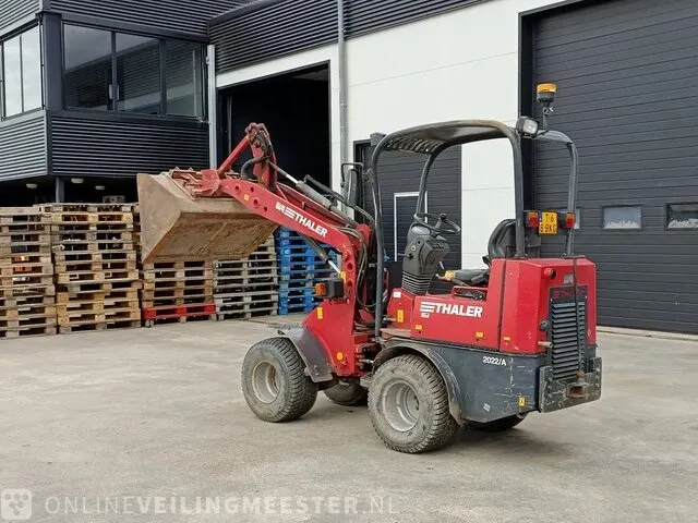 Kniklader - shovel - wiellader thaler, 2022/a, bouwjaar 2010 | 2463h | t-68-bkg - afbeelding 28 van  31
