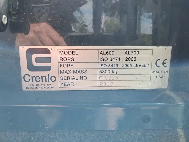 Kniklader, gehl, m9230 al650, 2017 - afbeelding 37 van  42