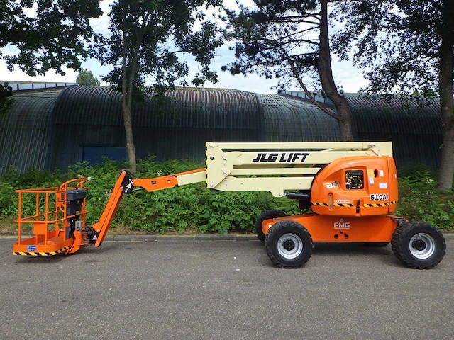 Kniktelescoophoogwerker jlg 510aj diesel 17.81m 2008 - afbeelding 1 van  1