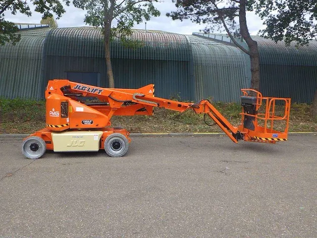 Kniktelescoophoogwerker jlg e400ajpn 14.19m elektrisch 2010 - afbeelding 1 van  1