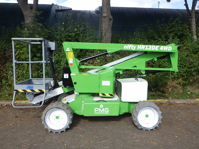 Kniktelescoophoogwerker nifty hr12d diesel 12.20m 2014 - afbeelding 1 van  1
