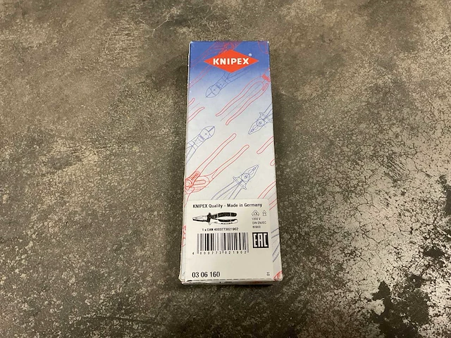 Knipex 03 06 160 vde combinatietang - afbeelding 2 van  2