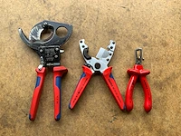 Knipex buissnij, kabelsnij en striptang - afbeelding 1 van  5