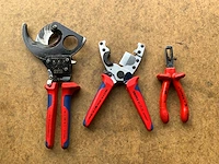 Knipex buissnij, kabelsnij en striptang - afbeelding 1 van  5