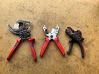 Knipex buissnij, kabelsnij en striptang - afbeelding 1 van  5