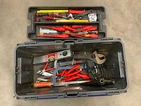 Knipex ,felo ,e,a gereedschapskoffer met inhoud - afbeelding 1 van  9