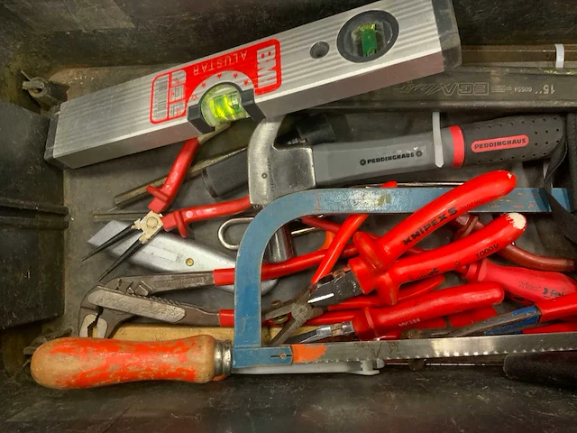 Knipex ,felo ,e,a gereedschapskoffer met inhoud - afbeelding 3 van  9