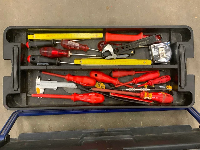 Knipex ,felo ,e,a gereedschapskoffer met inhoud - afbeelding 5 van  9