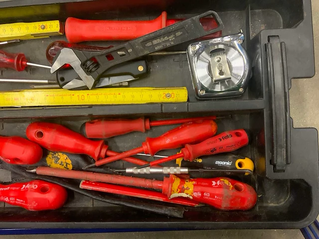 Knipex ,felo ,e,a gereedschapskoffer met inhoud - afbeelding 7 van  9