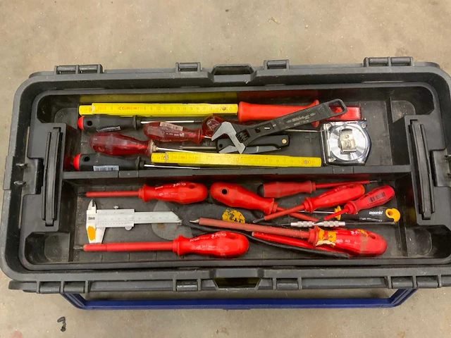 Knipex ,felo ,e,a gereedschapskoffer met inhoud - afbeelding 8 van  9