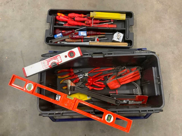 Knipex ,felo ,e,a gereedschapskoffer met inhoud - afbeelding 1 van  7