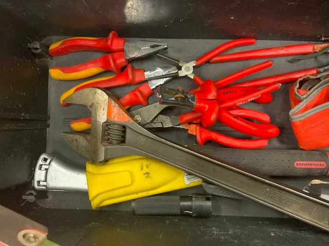 Knipex ,felo ,e,a gereedschapskoffer met inhoud - afbeelding 3 van  7