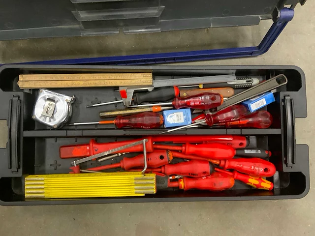 Knipex ,felo ,e,a gereedschapskoffer met inhoud - afbeelding 4 van  7