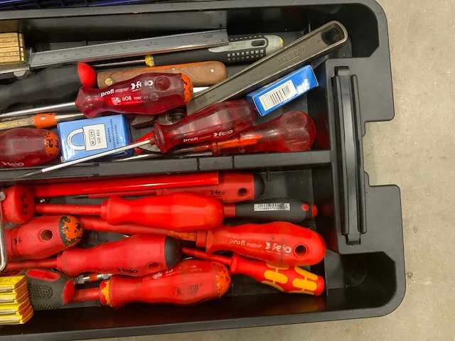 Knipex ,felo ,e,a gereedschapskoffer met inhoud - afbeelding 5 van  7