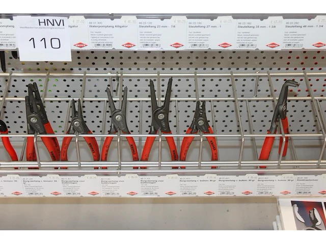 Knipex tangen in diverse maten en uitvoeringen 25 stuks - afbeelding 4 van  5