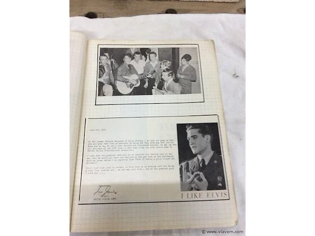 Knipselboek oa elvis - nelson…. - afbeelding 3 van  7
